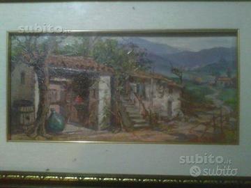 Quadro a olio Rinaldo Caressa