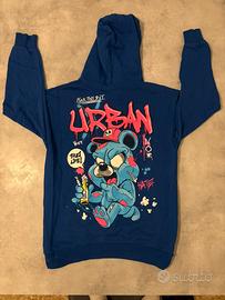 Felpa Urban Najiko Blu - Made in Italy