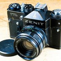Reflex Vintage Zenit TTL - Obiettivo helios+ Flash