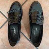 Mocassini neri donna