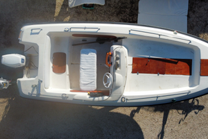 Barca carrello e motore