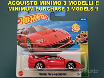 Hot Wheels Ferrari F40 Competizione