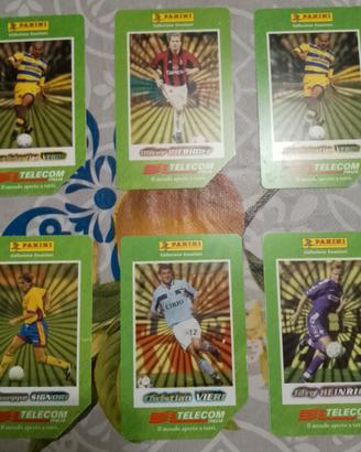 Schede telefoniche calciatori Panini
