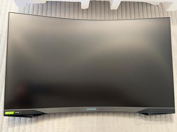Monitor Samsung Odyssey G7 Curvo display