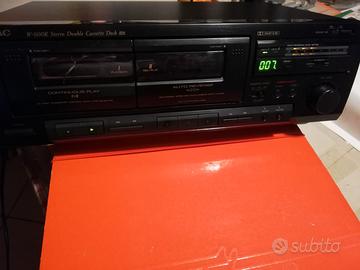 TEAC W600R Double Deck - Vintage del 1985 Revision