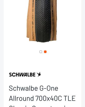 Copertoni Shwalbe G One Allround 