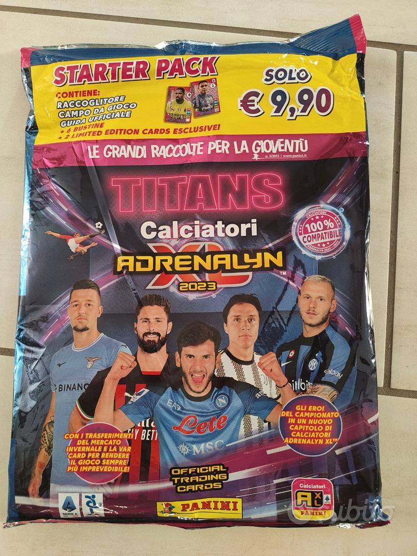Calciatori Adrenalyn XL 2023 Titans - Special pack: starter pack +