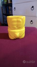 Portapenne busto uomo 