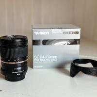 Obbiettivo Tamron 24/70 2.8 VC USD attacco Canon