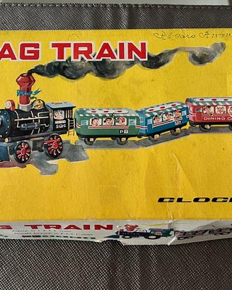 Trenino in latta vintage