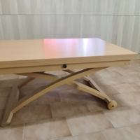 Tavolino in legno MASCOTTE CB490 trasformabile