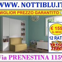 Letto a Scomparsa DOLLY V. 1p _ 12rate da 155 €