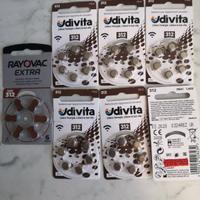 batterie pile per apparecchi acustici 312 marroni