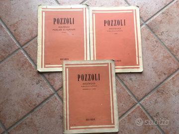 libri di solfeggio parlati e cantati POZZOLI