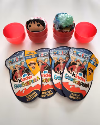 One Piece Kinder  2026 Funko Pop Luffy e Zoro