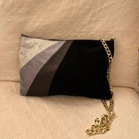 Borsa tracolla in camoscio