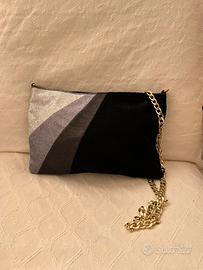 Borsa tracolla in camoscio