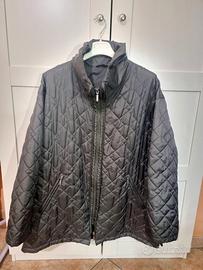 Giubbino donna zip verde petrolio