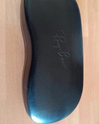 custodia rigida in pelle ray ban