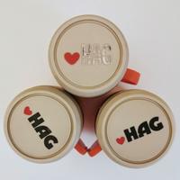 Tazzine termiche Hag Modernariato 