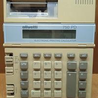 calcolatrice Olivetti Vintage anni 70 80 