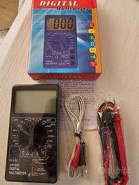 multimetro digitale con sensore temperatura 