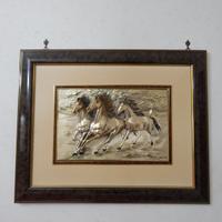 Quadro bassorilievo in argento