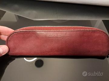  porta penne in pelle Salvatore Ferragamo 