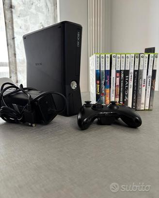 Xbox 360 + 13 giochi +  1 controller