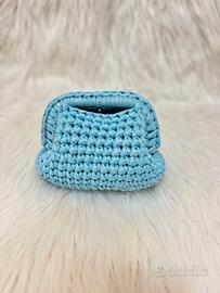clutch 16cm celeste boreale