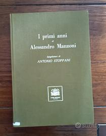 I primi anni di Alessandro  Manzoni  Raro Stoppani