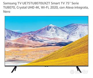 Samsung TV UE75TU8070UXZT Smart TV 75" Serie TU807
