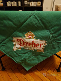 Birra Dreher tovaglia quadrata x tavolo osteria