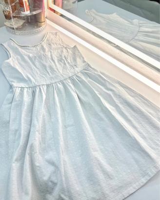 Vestito bianco elegante Benetton 11-12 anni
