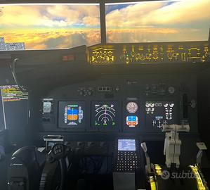 Simulatore di volo completo B737