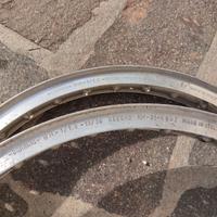 COPPIA CERCHI BORRANI  WM 1.60 x 19 - 36 FORI