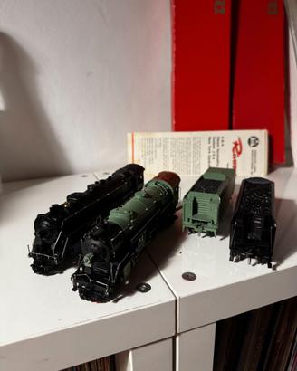 RIVAROSSI HO due locomotive americane a vapore