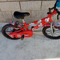 bicicletta 14 pollici spiderman 