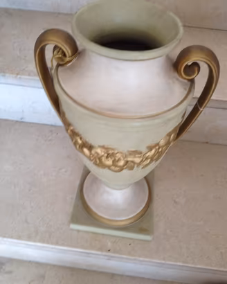 vaso porcellana d arte nuovo 50 cm.