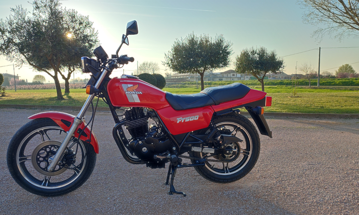 Honda FT 500 km 6800 Targa oro ASI