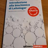 Libro "Introduzione alla biochimica di Lehninger"