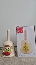 Campanella Galileo Edizione Gufo Campana ceramica