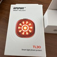 Luce faro bici smart  Igpsport TL30 mai usato.