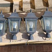 Lampade lanterne per palo lampione da esterno