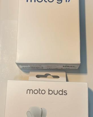 Motorola G17 8/256Gb + Moto buds nuovi