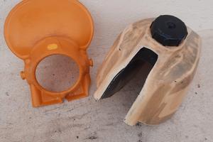 mascherina faro KTM e serbatoio TGM