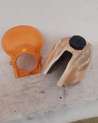 mascherina faro KTM e serbatoio TGM