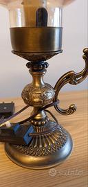 Coppia di lampade ottone