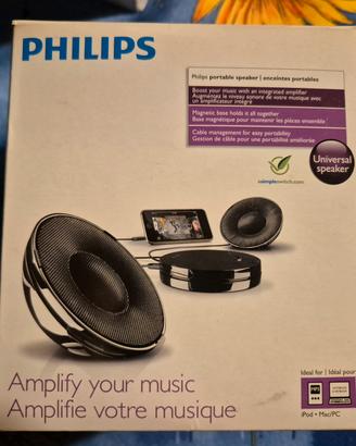 speaker portatile Philips altoparlanti ad incastro
