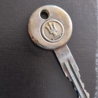 Maserati Biturbo Ghibli 224 chiave argento anni 80